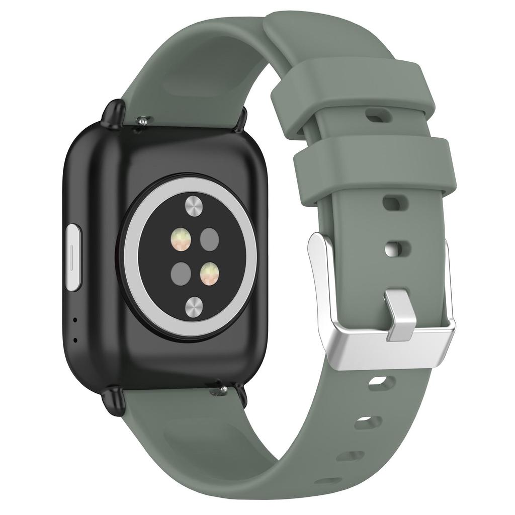 Glossy Solid Color Strap for Huami Amazfit GTS4 Mini (20mm)