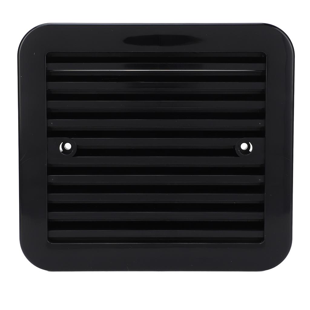 RV Side Vent Fan 8.1 X 7.3in One Way 12V Motorhome Exhaust Fan with Louver Cover and Mesh for RV Trailer