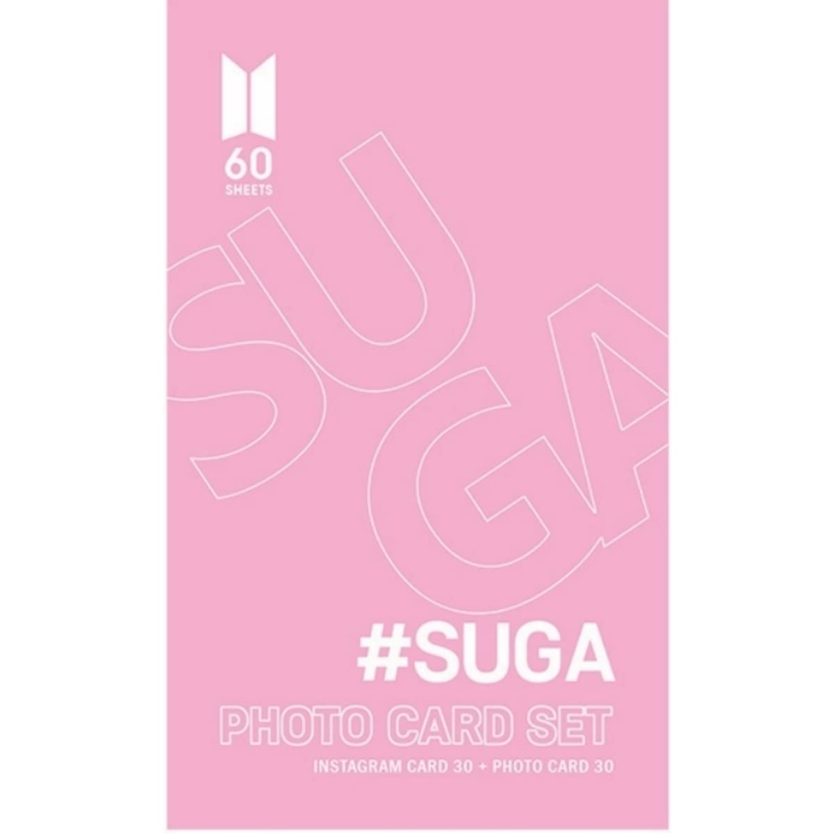 

Photocard Set Instagram Cards 30 Trading 60-piece [30 + Cards] (SUGA)