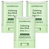 California Aloe Soothing Sun Stick SPF50+ PA++++, Calming & Protective Mineral Sunscreen, 28g (Pack of 3)