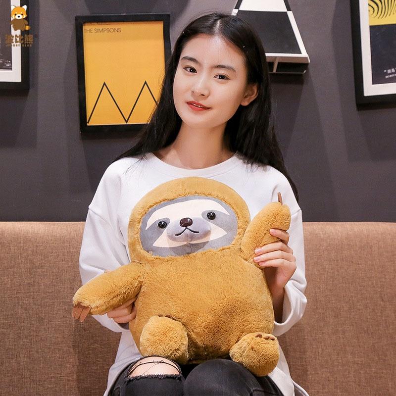 Cute Plush Sloth Stuffed Animal Backpack For Kids Customizable And Adorable!