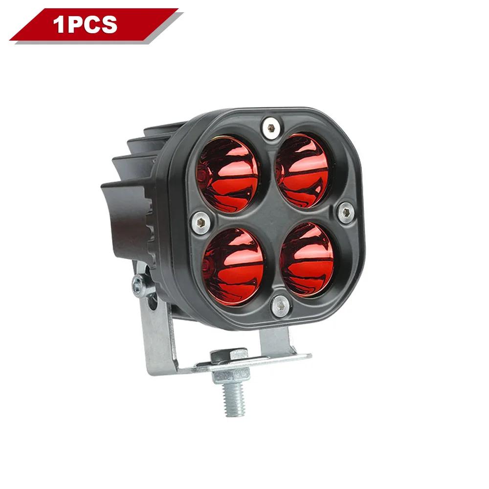 

3 Inch 40W Square Work Light Bar Spotlights Driving Fog Headlights for 4x4 Offroad Car Truck 12V 24V Red Green LED