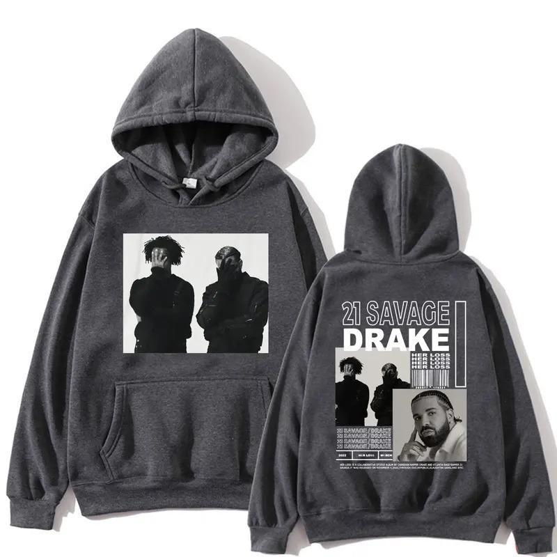 Rapper Drake Print Hoodie Music Album Hoodie
