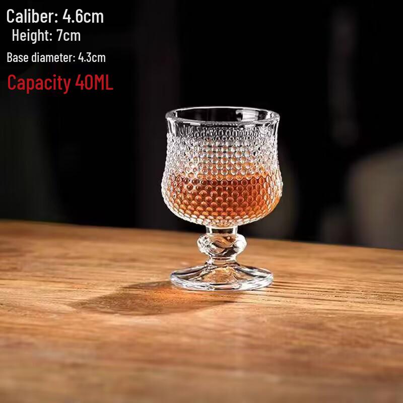 Transparent Glass Baijiu Cup - Straight Tube Design for Bars and Gifts