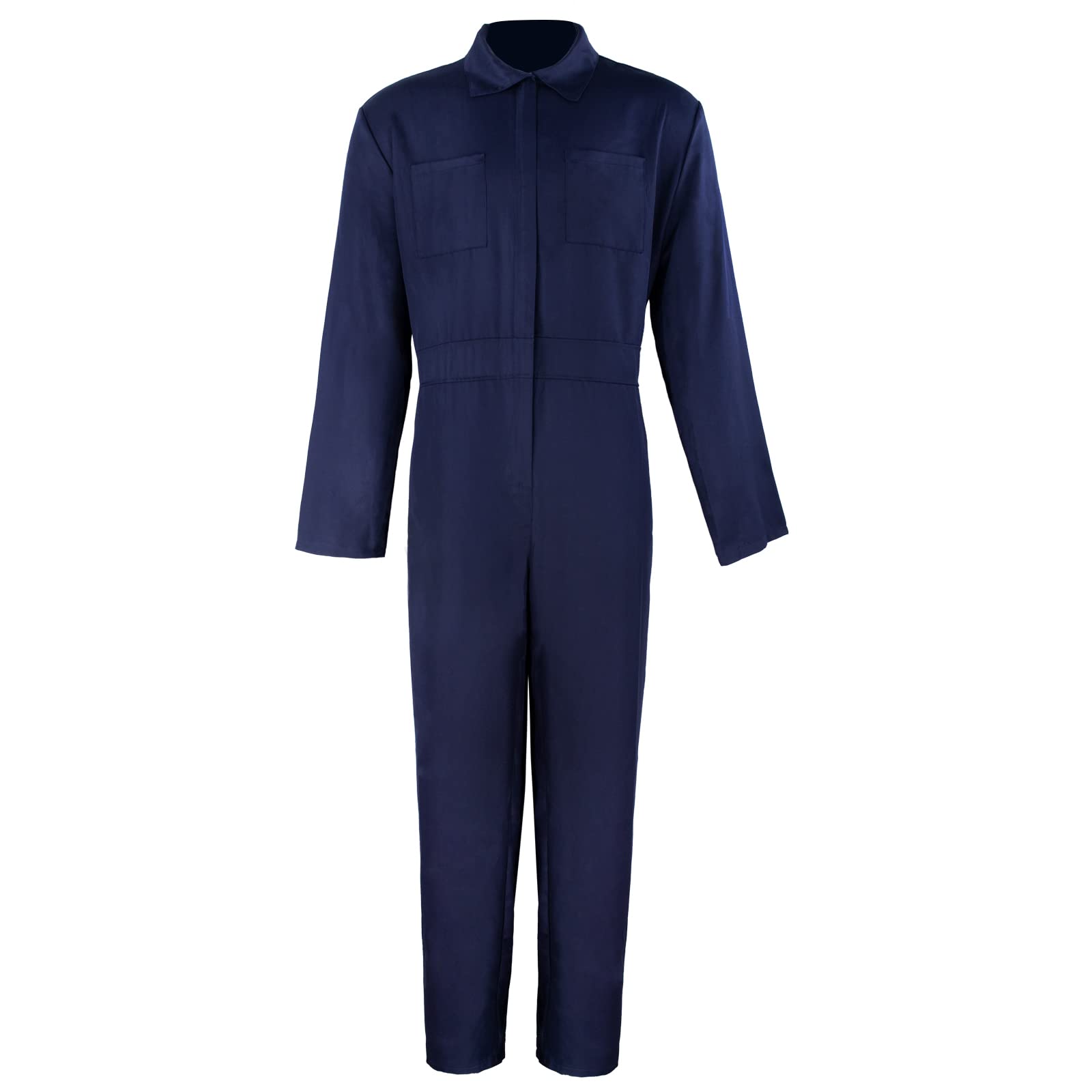 

P-jsmen Michael Myers Costume Horror Killer Blue Work Clothes Comfort Cosplay Halloween Jumpsuit for Adult High Quality XXXL