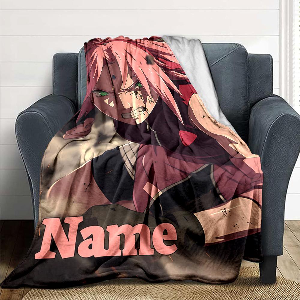 Custom Name Rogue Shinobi'S Awakening Party Blanket For Couch Bed Plush Cozy Fuzzy Blanket Super Soft Warm Blankets For Fall And Winter 0916189
