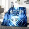 Name Custom Queens Park Rangers Print Flannel Blanket High Quality Warm Comfortable Cover for All Seasons Perfect for Gifts Home Decor