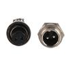 10 Set GX12 2Pin 12mm Aviation Plug Male Female Metal Socket Connector