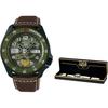 Street Fighter Collection 100m Water Resistant Mechanical Movement Leather Strap Watch SRPF21K1
