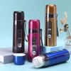 304 Stainless Steel Bullet Thermos 500ml with Lanyard, Insulated Engraved Water Cup for Business or Office Gift