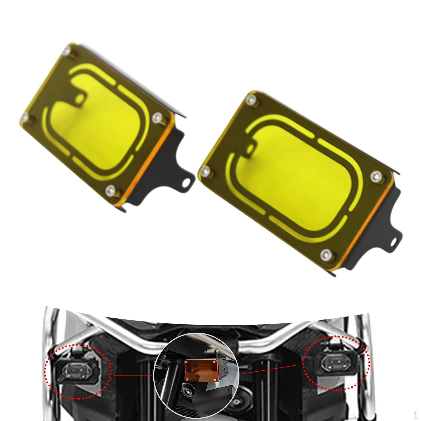 

2 шт. противотуманный защитный фонарь Tiniebla Shiny Color Filter жёлтый