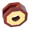 Retro Style Wax Seal Stove Warmer Octangular Melting Sticks Furnace Tool for Making WaxDark Red
