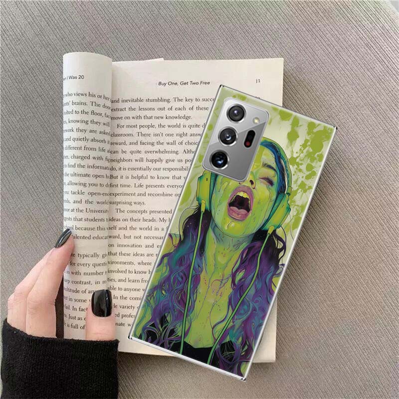 

Чехол для телефона DJ Music Poisoning Girl для Samsung Galaxy S25 Edge S24 S23 FE S22 S26 Ultra S21 S20 S10 Plus Capa Мягкий Samsung S20 Plus