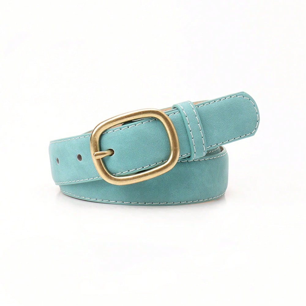 New Fashion Retro Women's Belt Trendy Pin Buckle Belt Women's Versatile Jeans Belt