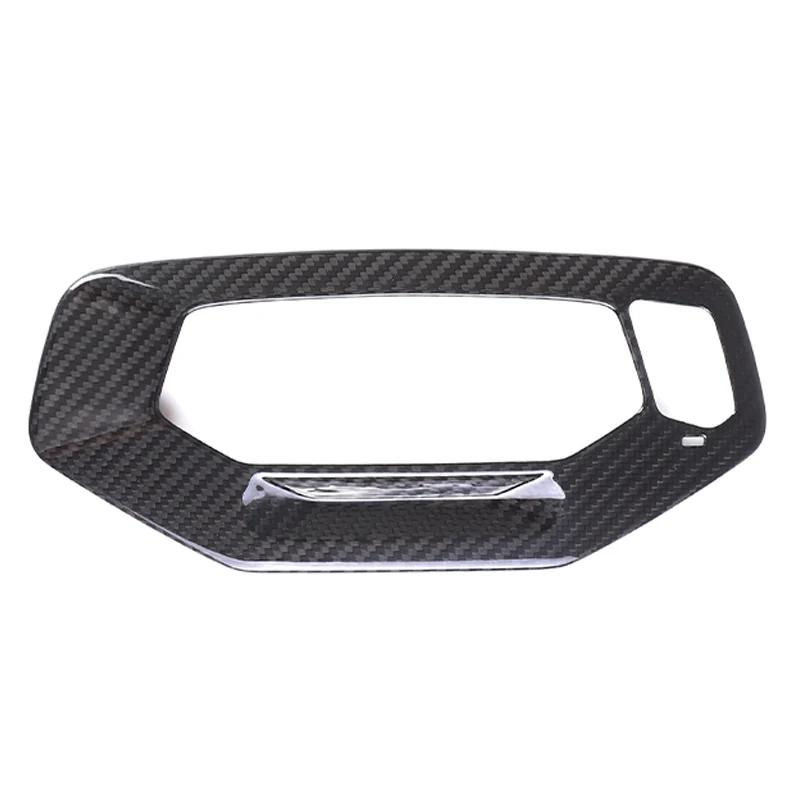 Real Carbon Fiber Car Front Reading Light Panel Frame Cover for BMW 8 Series G14 G15 2019 2020 2021 2022 2023 Interior Accessory