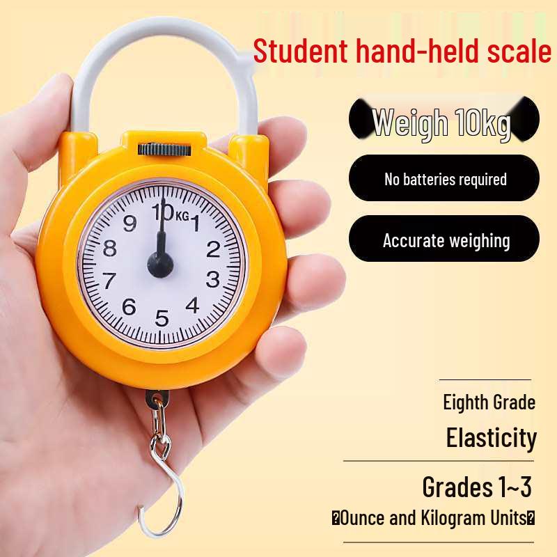 Junior High Physics Teaching Aid: Mechanical Pan Balance with Weights for Mass and Density Studies