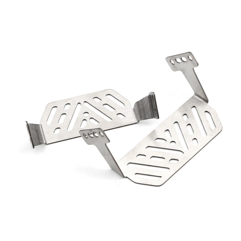 TRX4 Stainless Steel Chassis Armor Protection Anti-Skid Plate For 1/10 RC Crawler TRX-4
