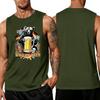 Men's Sleeveless Tank Top Casual Loose Fit Summer Vest Oktoberfest Inspired Graphic Print Comfortable Everyday Wear