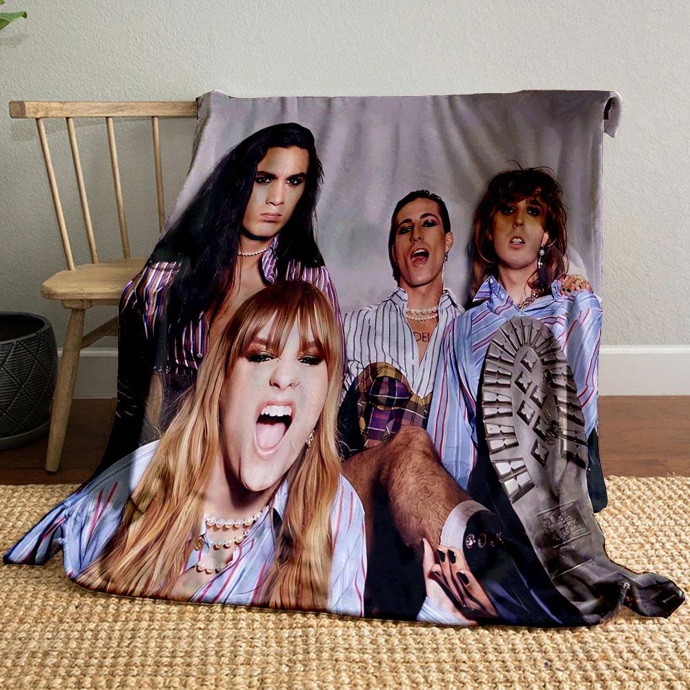 Famous European band for all seasons blanket lunch break throw gift