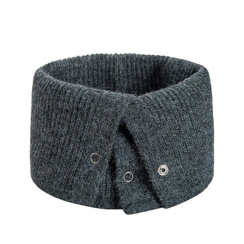 New Winter Knitted Warm Ring Scarf for Women Fashion Lady Neck Snood Unisex Wraps Scarves Neckerchief Female Stretch Bufanda