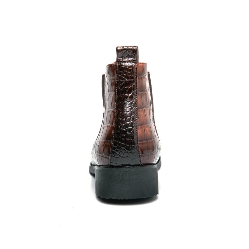 Retro Men Chelsea Boots Fashion Comfortable Ankle Boots For Men Shoes