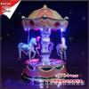 Romantic Korean Style Carousel Music Box Ornament for Couples