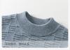 David Bella Boys' Knitted Sweater Autumn/Winter New Children's Sweater Boys' Baby Pure Cotton Long Sleeve Top