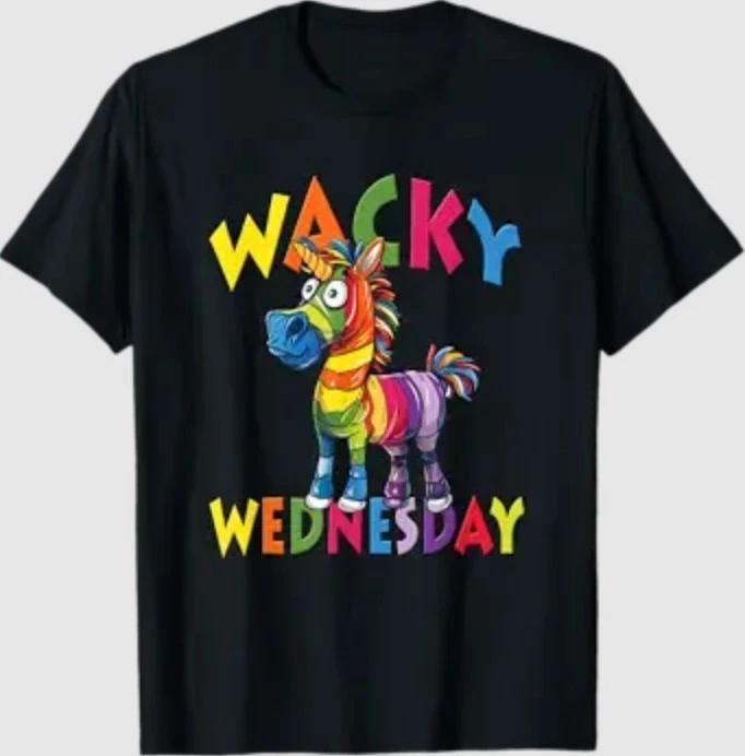 Wacky Wednesday Kids and Teachers | Mismatch Day Spirit Week T-Shirt XL