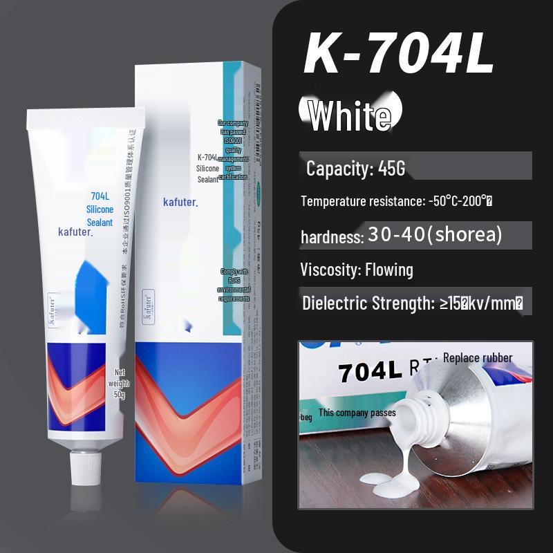 Sellador de Silicona Impermeable de Alta Temperatura Kafute 704 para Electrónica