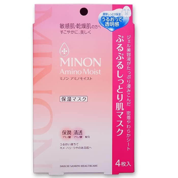 

Маска для увлажнения кожи Minon Amino Moist Purupuru 22 мл x 4 шт x 10 шт [10 шт] (4987107616647)