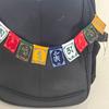 Tibetské molitbové praporky Malé batůžky Dekorace Barevná buddhistická požehnání Ozdoba Vhodné pro turistiku Kempování Cestování Dárek