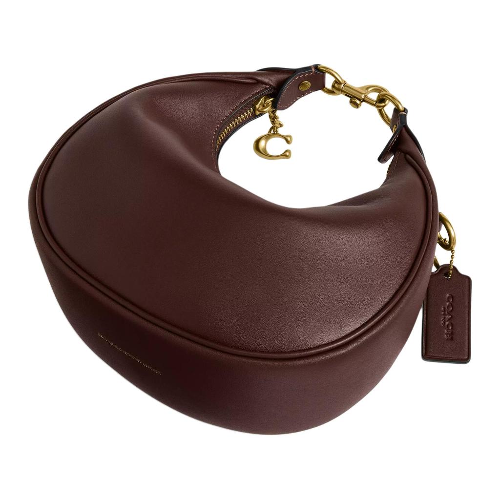 Coach Jonie 22 Leather Shoulder Crossbody Bag Women Bags Brown Gold CBG16-B4MPL