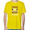 Proud Dad Of A Rugby Player Fashion Tees Tops Cotton New Shirts And TShirts Casual Unisex Streetwear Round Neck TShirt