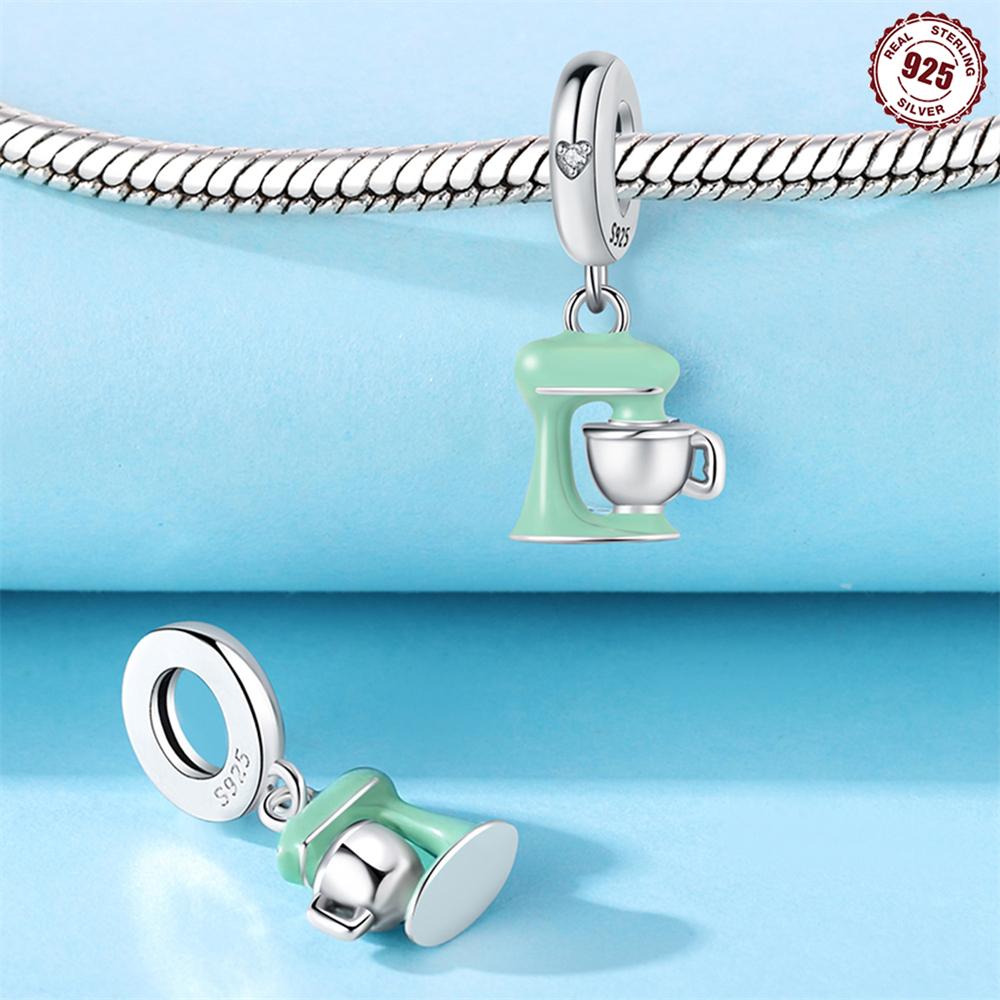 Original Food Series Charms French Fries Ice Cream Cola Cake Beads Copper Pendant Fit Bracelet For Women Diy Jewelry Gift