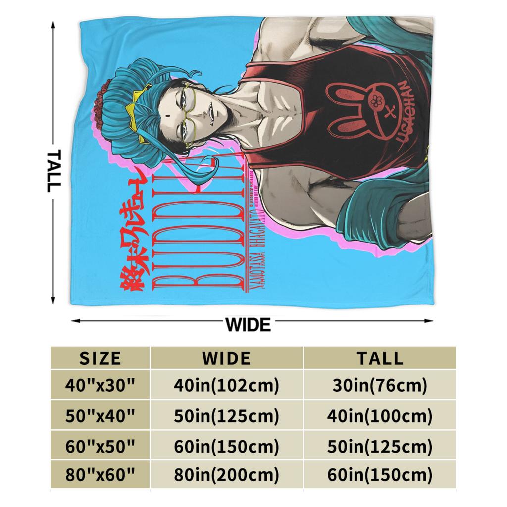 Record of Ragnarok Knitted Blanket Fleece Ultra-Soft Throw Blankets for Airplane Travel Bedroom Quilt