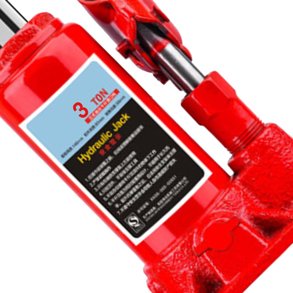 Car Bottle Jack Vertical Use Multifunction Long Lasting Space Saving Increased Safety Hydraulic