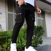 Muscle sports casual big pocket trousers men's fitness running training pants manufacturer