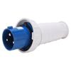 Industrial Connector Single Phase 3 Pin 220250V 63A 2P+E IP67 for Power Plant Gymnasium Municipal Engineering