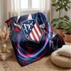 Atletico Madrid Thema Decke Weiche Flanelldecke Plüsch Überwurf Gemütliche Sofa Bett Decke für Heimdekoration