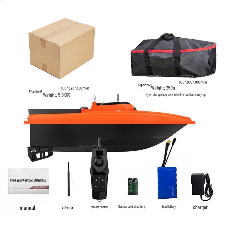 WEZHO GPS Remote Control Bait Boat