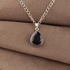 Black Onyx Gemstone 925 Sterling Silver Handmade Customize Pendant 1.3" Gift For Special Occasion APP-3-16