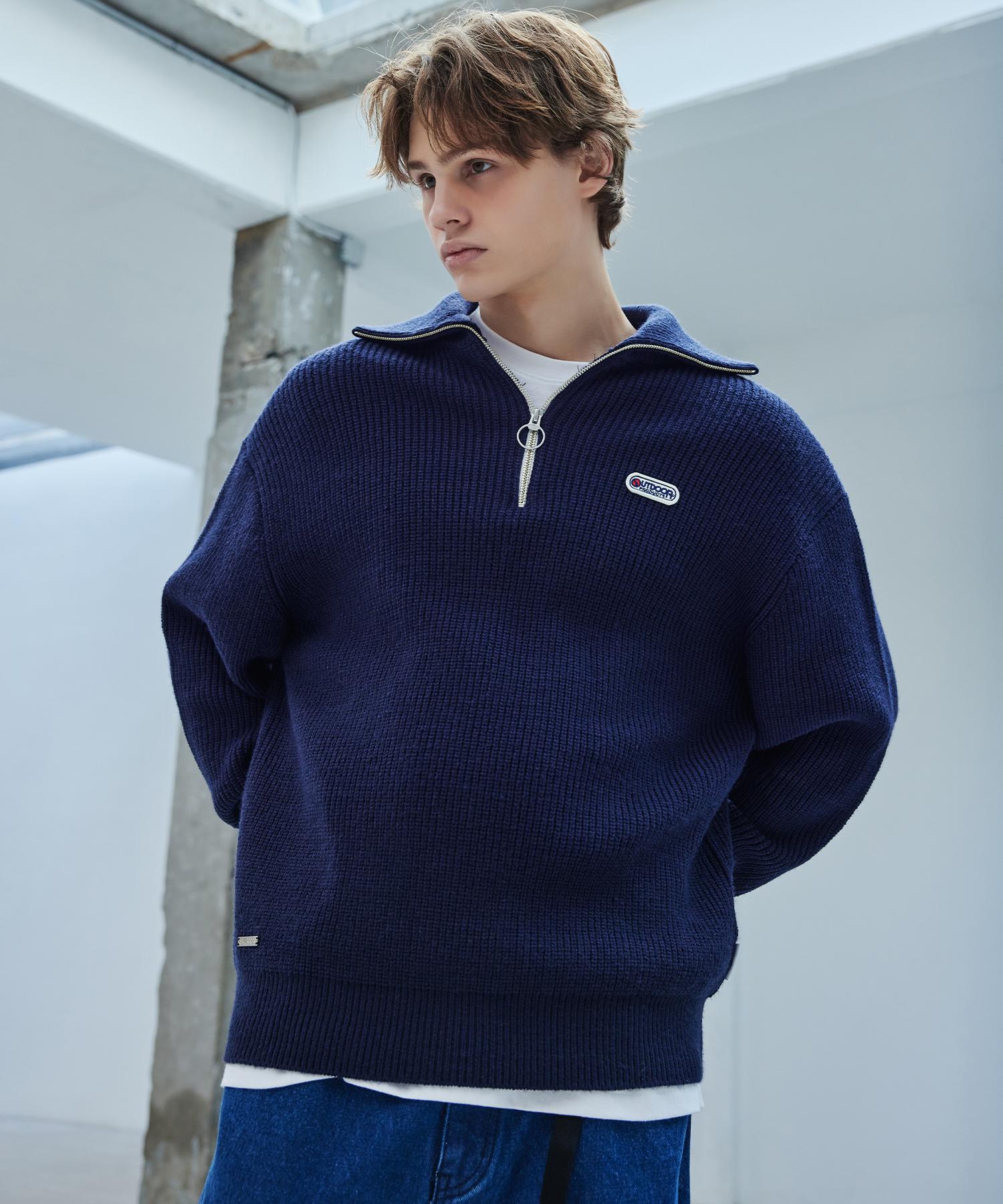 Outdoor Products High Neck Knit Navy/L