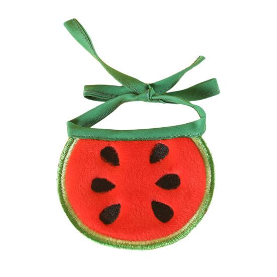 Cartoon Fruit Pet Bandana Watermelon Orange Kiwi Pet Neckerchief Scarf Adjustable Pet Bib Accessories for Dogs And Cats