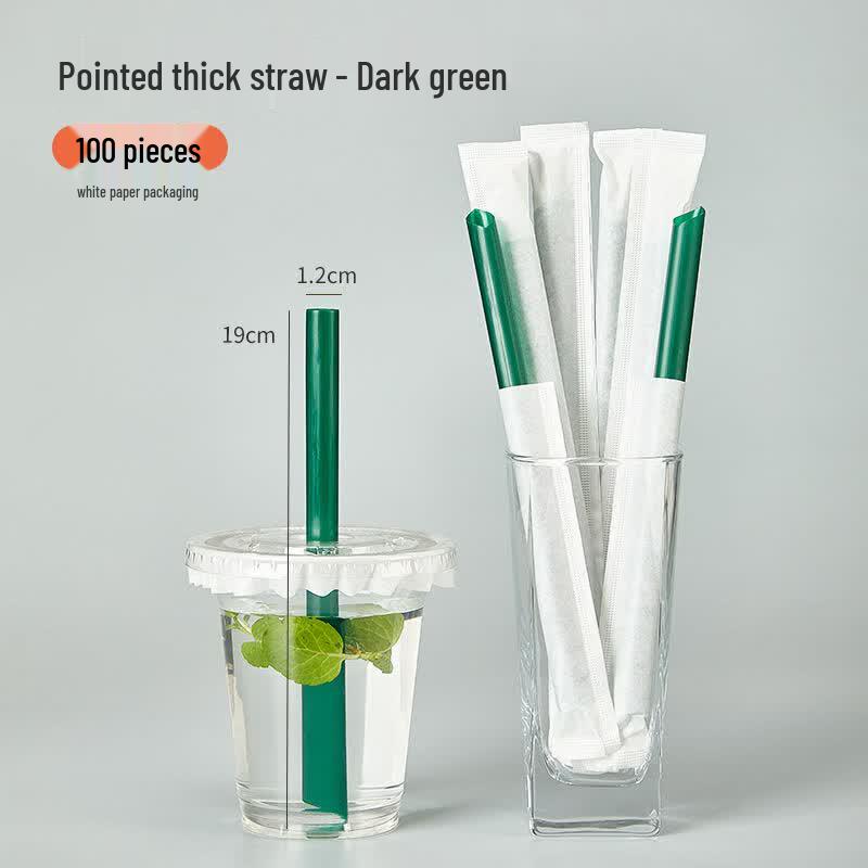 

High-Temperature Resistant Paper Drinking Straws