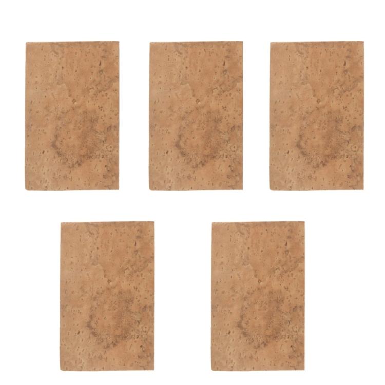 Pack of 5 Versatile Saxophone Cork Mouthpiece Cork Strips Replacement for Various Saxophone Beginners and Professional