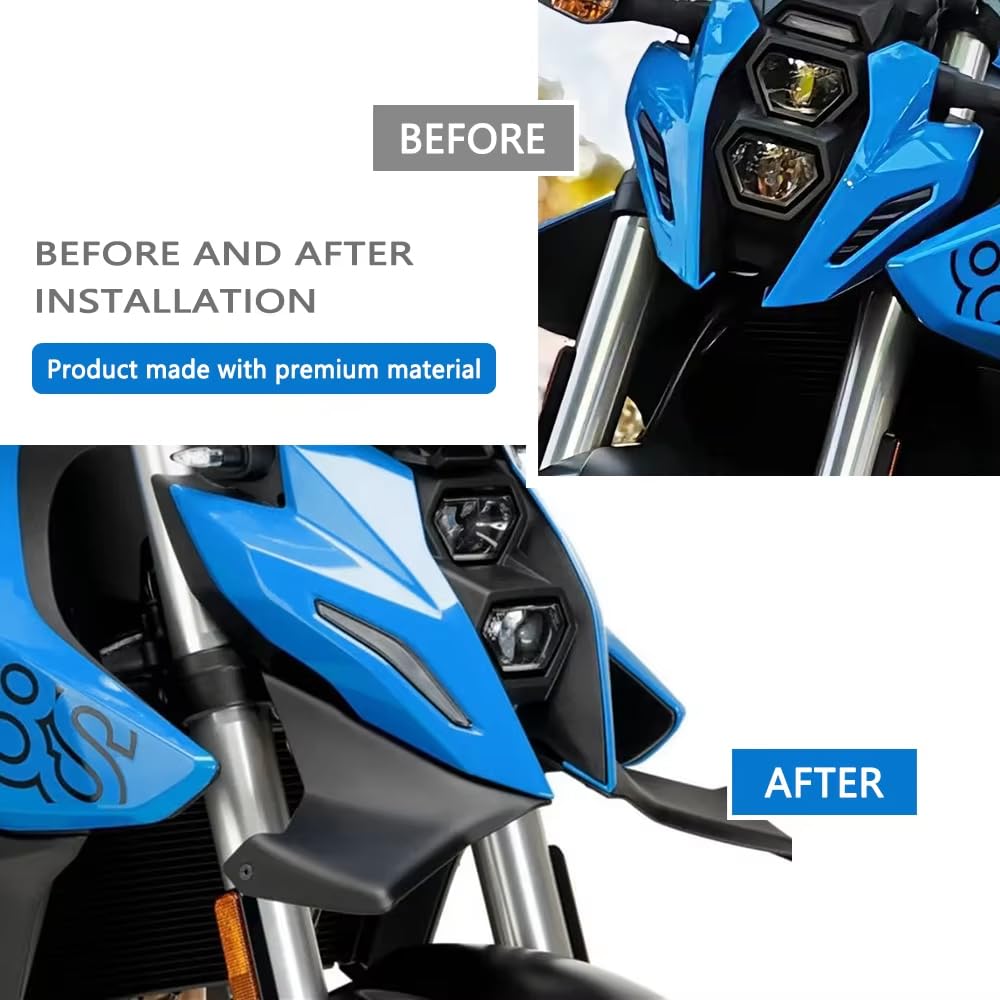 FOR GSX-8S GSX 8S GSX8S 2023 2024 Accessories Motorcycle Bare Front Spoiler Winglet Aerodynamic