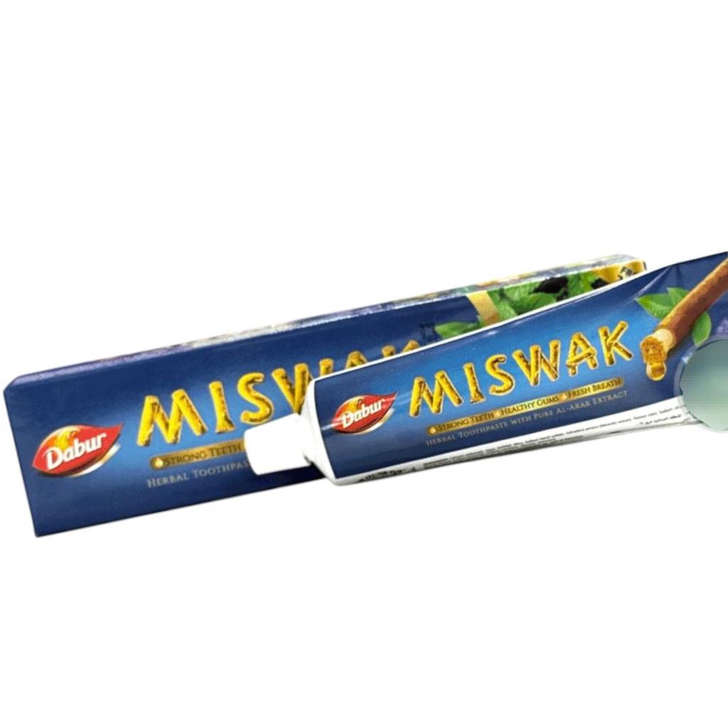 Miswak Herbal toothpaste with pure al-arak extract and Mint 140g