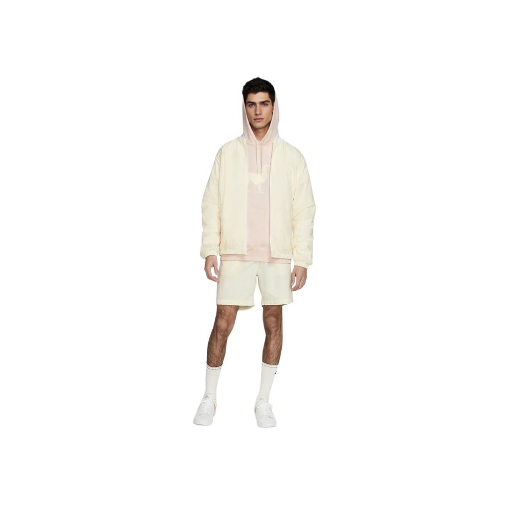 Nike SB Leichte Casual Skateboarding Jacke Herren Oberbekleidung Coconut-Milk-White CW7146-113