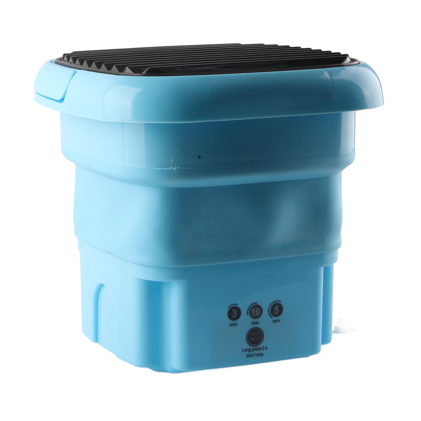 

Мини-складная стиральная машина 8 л Маленькая портативная стиральная и сушильная машина для квартир, общежитий US Plug