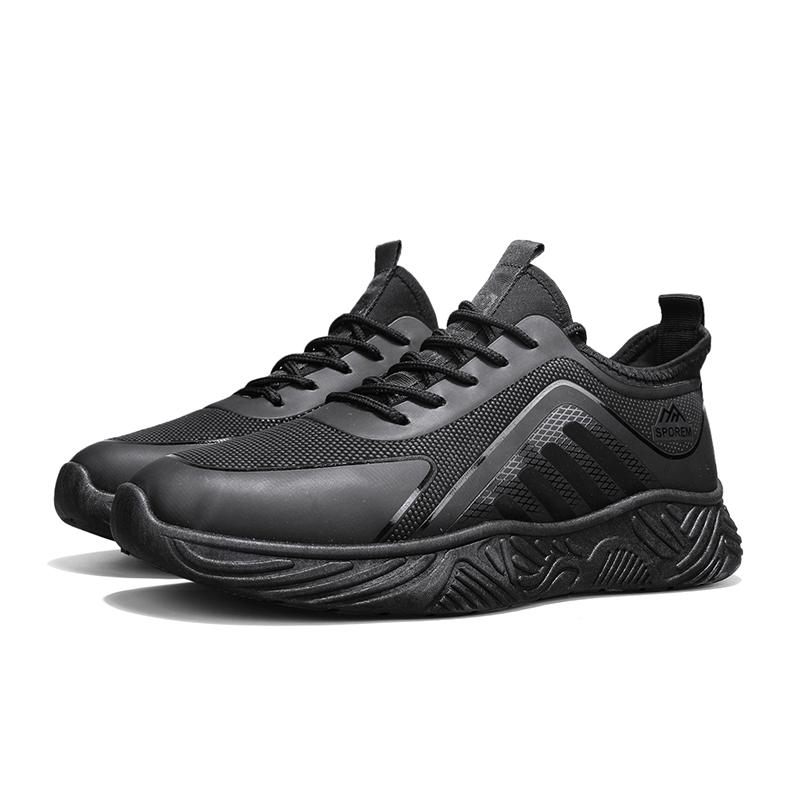 All Match Herren Studenten Outdoor Walking Sport Angebote Lässige Sneaker Atmungsaktiv Rutschfest Schwarz Wandern Laufen Sportschuhe